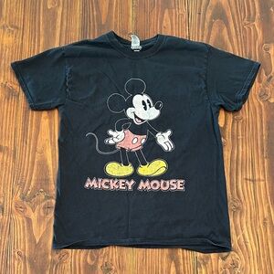 Disney Black Mickey Mouse vintage medium T-Shirt